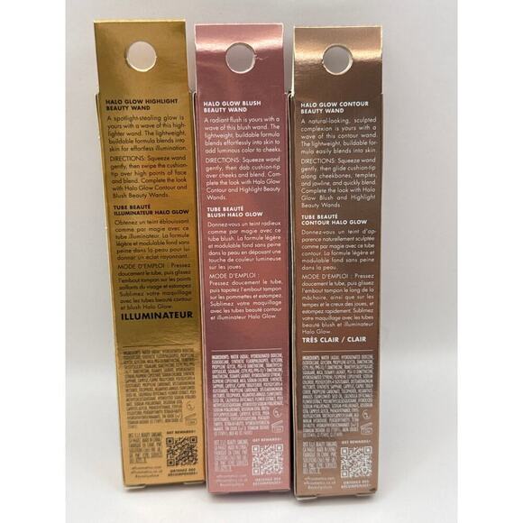 Elf Cosmetics Halo Glow Cushion Tip App. Contour Highlighter & Blush Trio BNIB - Picture 6 of 6